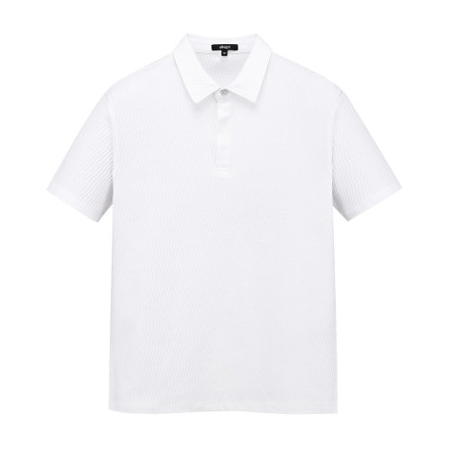 【allegriallegri 男士短polo】allegri_白色 斜纹似如针织 polo t恤