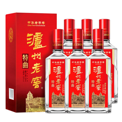 泸州老窖 52度泸州特曲500ml 浓香型白酒(新老包装随机发货)