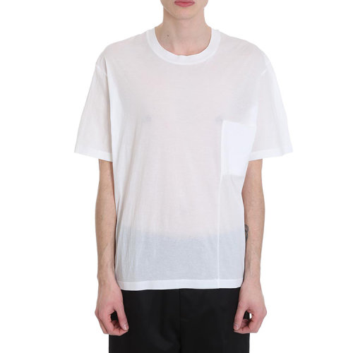 jil sander/吉尔·桑达 20年春夏 百搭服装 男性 白色 男士短袖t恤