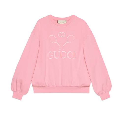 【包邮包税】 gucci 20秋冬女士gucci 网球印花超大造型卫衣 562199