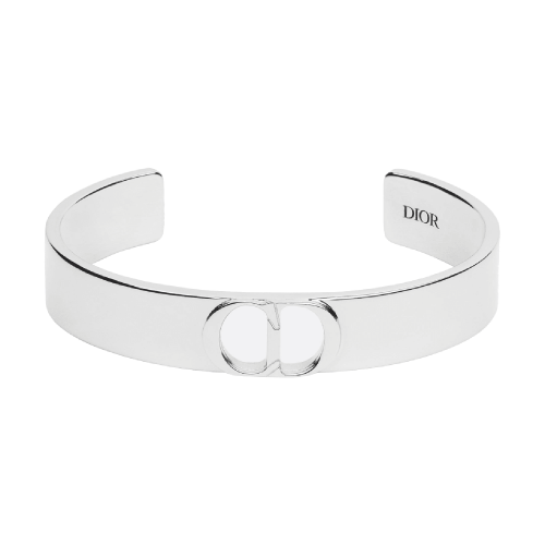 dior 20春夏男士银质徽标 cd icon 开口手镯 b1077homst_d990 一周