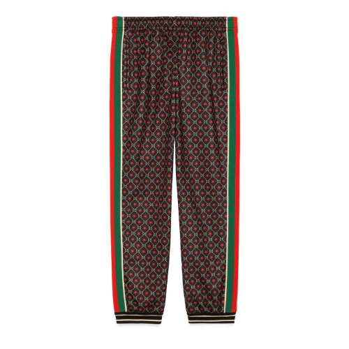 【包邮包税】 gucci 20秋冬男士gg 星星印花宽松慢跑长裤 575735 xjb