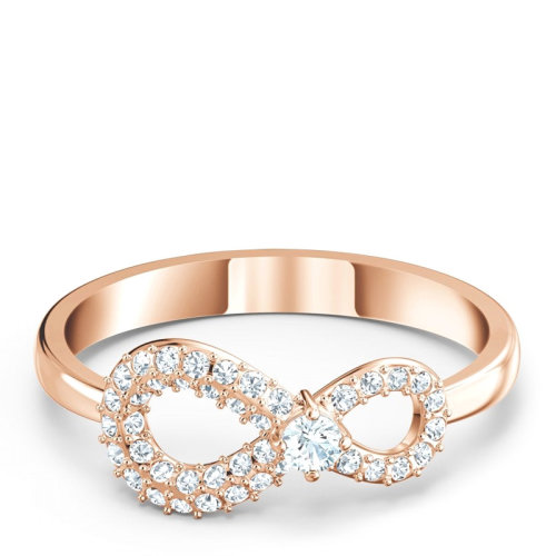 swarovski 施华洛世奇 女士金色无穷符号戒指 5535400