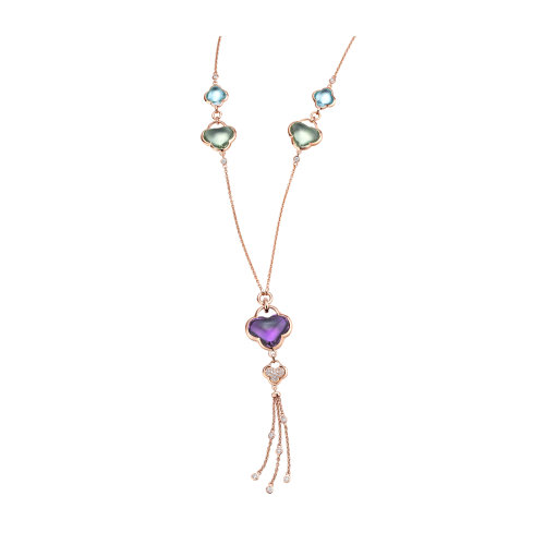 cc卡美珠宝/cc卡美珠宝结·锁系列宝石项链