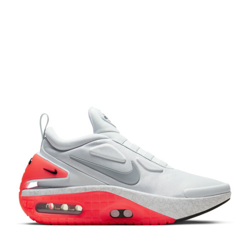 nike adapt auto max 电动跑鞋 自动系鞋带 灰红 红外线 cw7272 cw