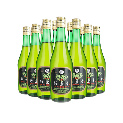 竹叶青 露酒 玻竹 清香型 45度 475ml