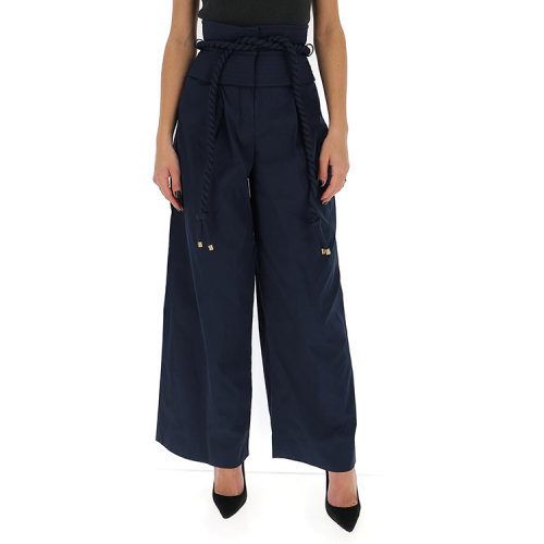 tory burch/汤丽柏琦 20年春夏 百搭 女性 黑色 女士休闲裤 63751 445