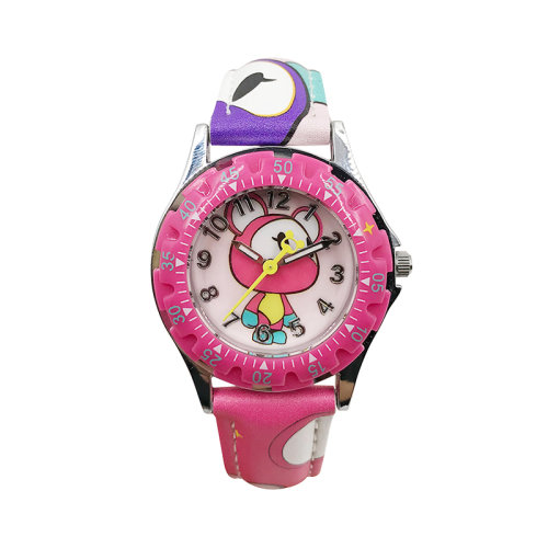 星际熊手表中性时尚数字指针双机芯多功能led夜光学生电子手表