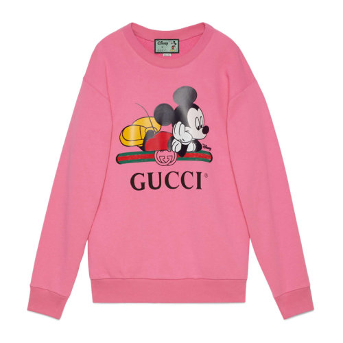 gucci/古驰 disney x gucci联名款 女装 服装 棉质米奇图案印花宽松