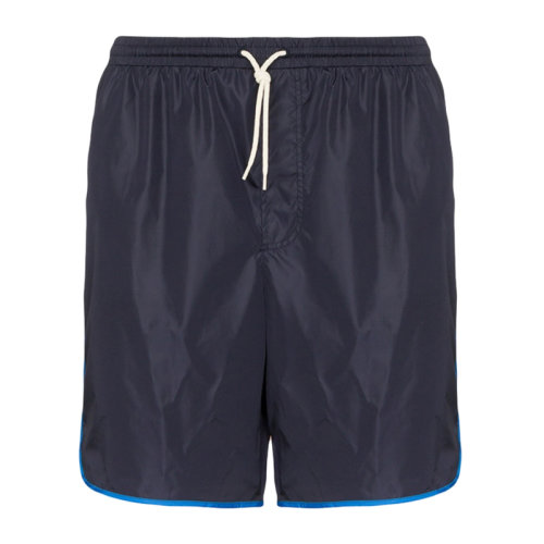 gucci 古驰 男士沙滩裤休闲裤侧面logo短裤 577800-xhabj-1082