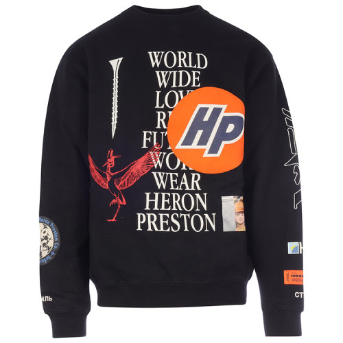 heron preston/heron preston 20年秋冬 百搭 男性 黑色 男卫衣 hmba
