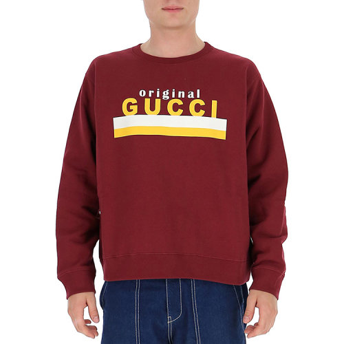 gucci/古驰 20年秋冬 百搭 男性 红色 男卫衣 626990 xjcor 6417