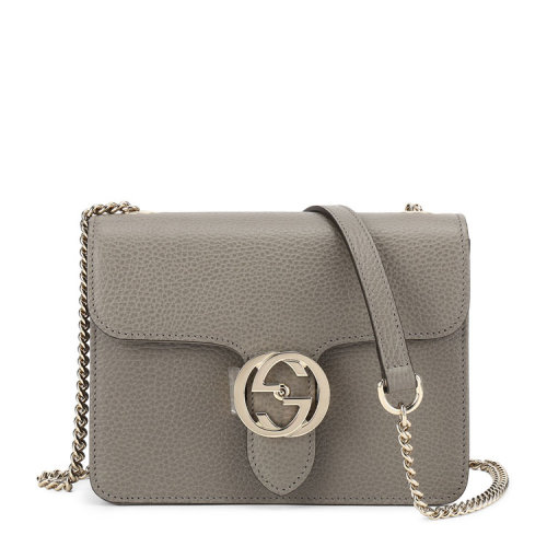 gucci/古驰 荔枝纹链条包皮质单肩包510304 cao0g