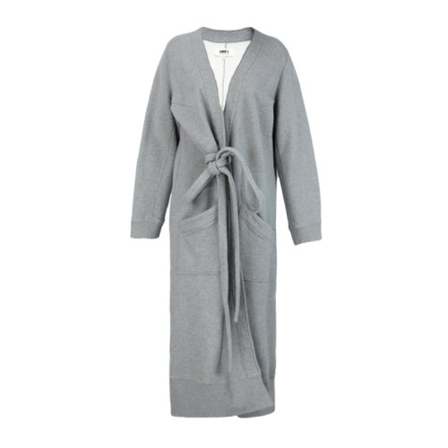 mm6/mm6 服装 女性 灰色女士大衣 s52aa0055s25387 m6orf033