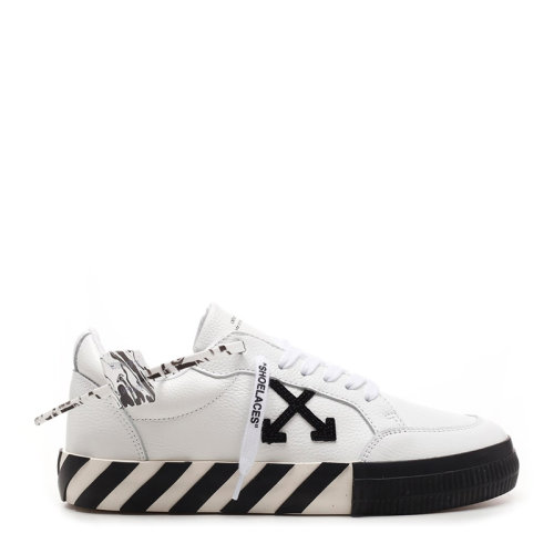 【包税】off-white【20秋冬新款】男士皮革箭头形标识时尚休闲鞋运动