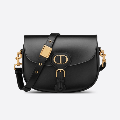 【经典2020新款】dior/迪奥 中号bobby皮革金属cd标志流浪包斜挎包 m