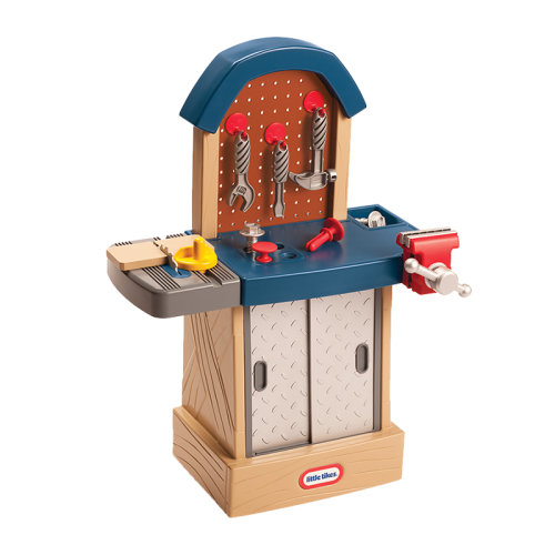 littletikes/小泰克男孩玩具仿真扳手螺丝刀电钻工作台3岁以上
