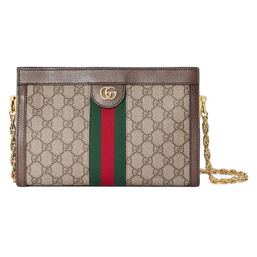 gucci/古驰 20秋冬女士ophidia系列小号gg女士单肩包