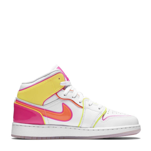 nike/耐克 air jordan 1 mid aj1 女款 糖果 果冻钩 中帮 运动休闲