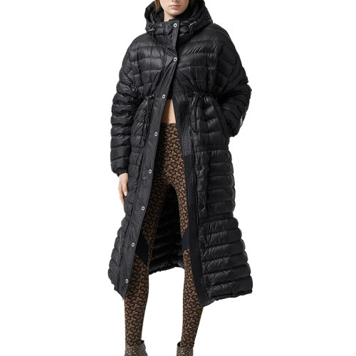 【包税】burberry/博柏利 2020春夏新款 黑色徽标胶带轻质连帽河豚