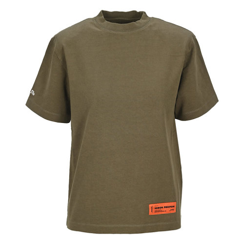 preston/heron preston 20年秋冬 百搭 女性 logo 橄榄色 女士短袖t恤