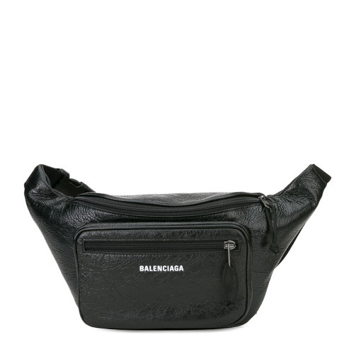 balenciaga/巴黎世家女士黑色羊皮斜挎胸包 腰包 529550 db5j5 1000
