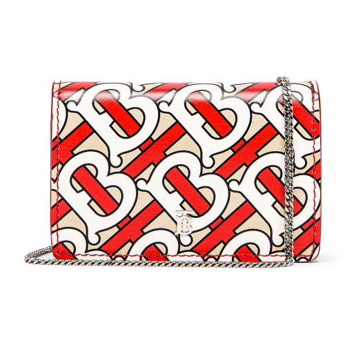 burberry/博柏利 女包 女士花纹单肩斜挎包信封包 8012770 a4151红白