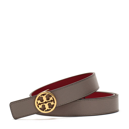toryburch/汤丽柏琦2020秋冬女士牛皮板扣式双面皮带腰带55161
