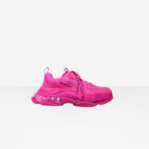 【预售】balenciaga/巴黎世家 老爹鞋triple s 粉色 男士 休闲运动鞋