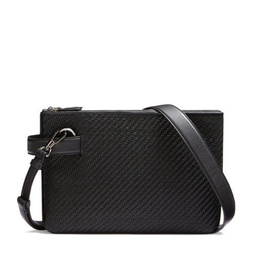 【ermenegildo zegna杰尼亚 斜挎包】ermenegildo zegna pelletessuta