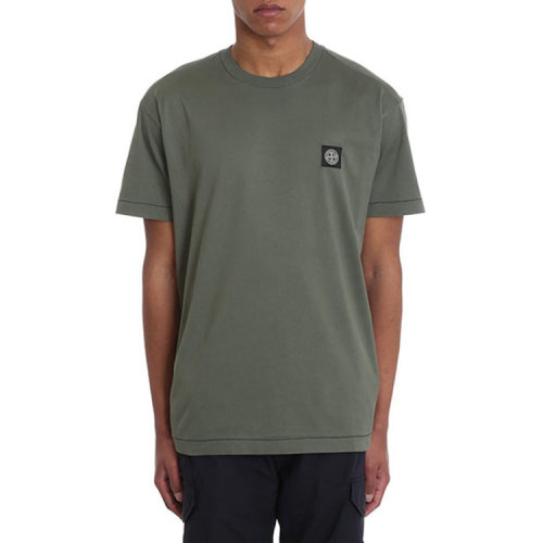 stone island/stone island 20年春夏 百搭 男性 绿色 男士短袖t恤