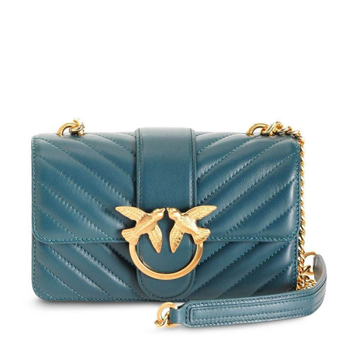 pinko/品高 21年春夏 百搭 女性 蓝色 斜挎包 1p21tl#y6kt#x73