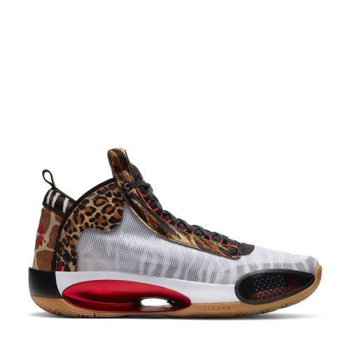 nike/耐克 篮球鞋 2020秋冬新款 air jordan 34 aj34 塔图姆 豹纹