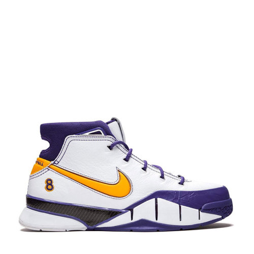 nike/耐克 篮球鞋 zoom kobe1 protro zk1 科比一代 白紫湖人 实战