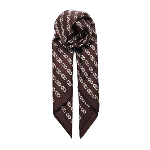 celine/赛琳 20年秋冬 百搭 女性 logo 棕色 围巾 2aw90814j19va