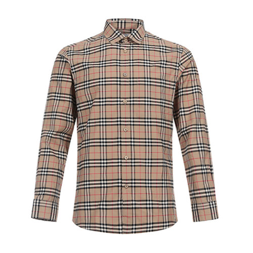 burberry/博柏利 男士长袖衬衫 男款棉质长袖衬衫 8020966