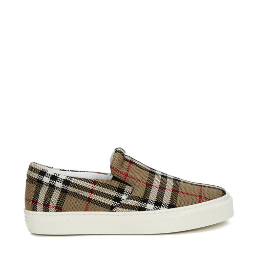 【现货秒发】burberry/博柏利 男款织物懒人鞋休闲鞋平底鞋 8032192