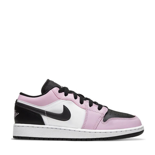 nike/耐克 air jordan 1 retro low 女款 aj1 黑粉 樱花粉 女神 低帮