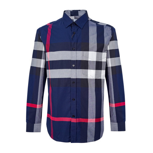 【burberry博柏利 男士长袖衬衫】【20春夏】burberry/博柏利巴宝莉衬