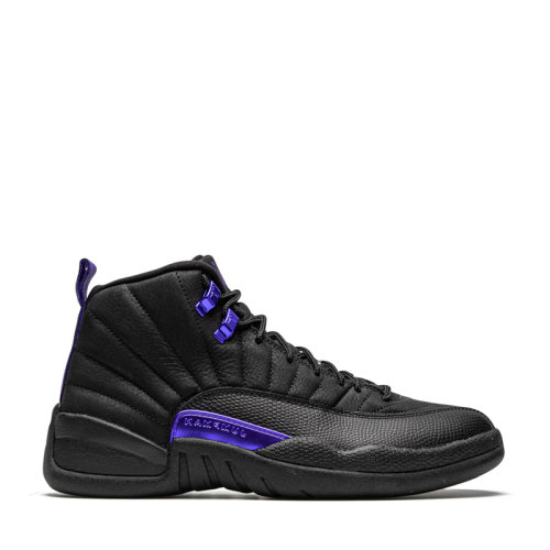 nike/耐克 air jordan 12 男款 aj12 黑紫 黑豹 黑武士 篮球鞋 ct8013