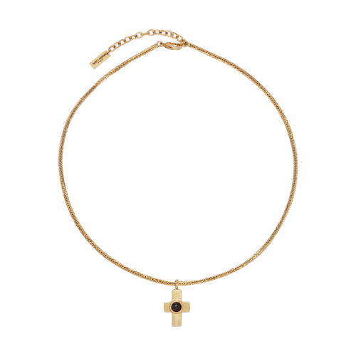 【包邮包税】 ysl圣罗兰saint laurent 21年春夏 男士 项链 621628y15