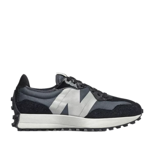 new balance/new balance 327系列 黑色拼灰色 女士休闲运动鞋 ws327