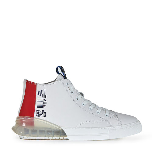 daisyfellowes/黛西法罗 男士休闲运动鞋时尚百搭短靴小白鞋男鞋