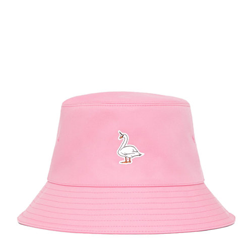 【burberry博柏利 帽子】burberry/博柏利 天鹅装饰棉质斜纹渔夫帽