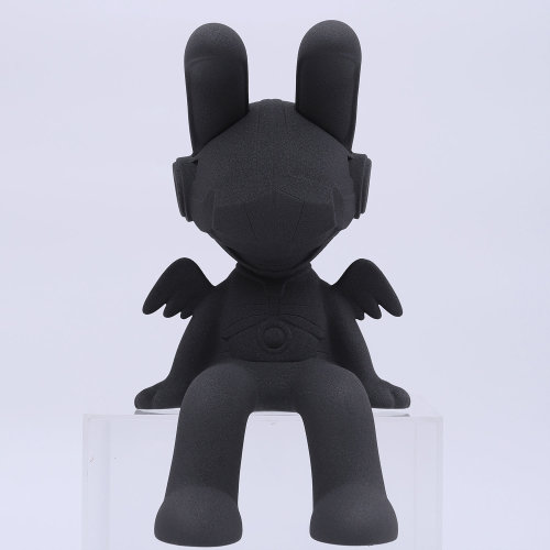 yiwei/已未 昌贵《恶魔兔》陶瓷雕塑艺术品家居礼品手办潮玩 客厅摆件