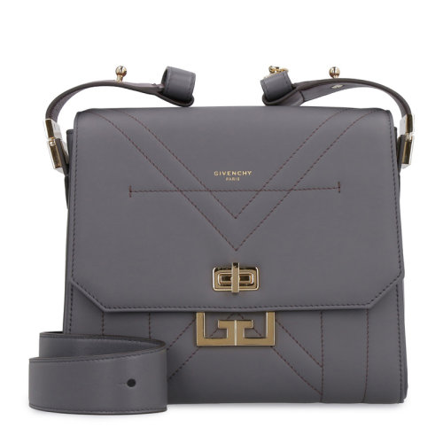givenchy/纪梵希 女士小牛皮logo锁扣翻盖开合单肩包斜挎包女包 bb50