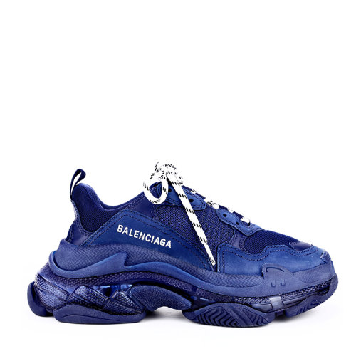 balenciaga/巴黎世家 20年秋冬 百搭 女性 蓝色 女士休闲运动鞋