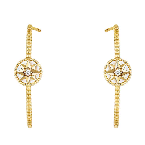 【dior迪奥 耳环】【包税】dior/迪奥 rose des vents罗盘系列 18k金