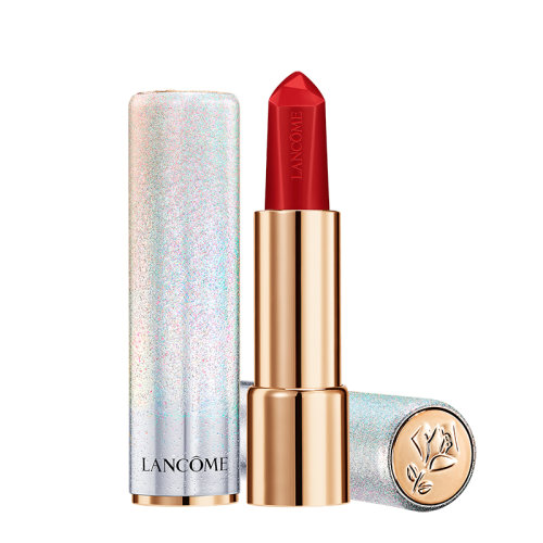 lancome/兰蔻 2020圣诞限量极光labsolu胭脂红宝石奶油水晶膏体口红