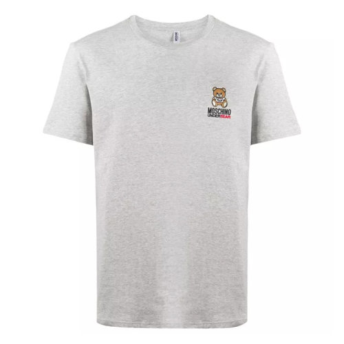 moschino/莫斯奇诺 【21春夏】男装棉质短袖时尚休闲泰迪熊图案logo